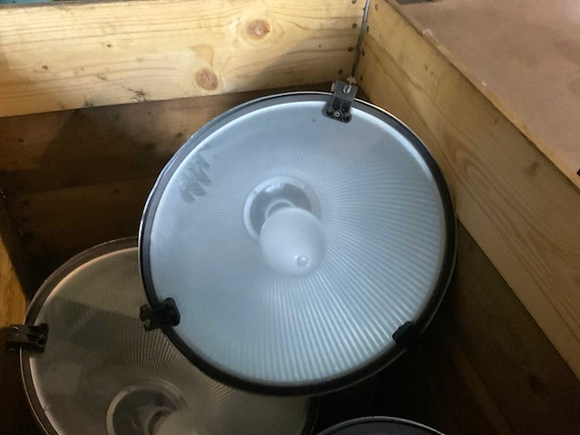 Industriële hanglampen (6x) - afbeelding 2 van  4