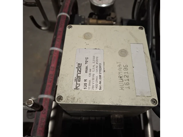 Industriële hogedrukreiniger, kranzle, 135r - afbeelding 8 van  9