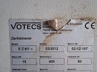 Industriële houtshredder, votecs, ez 6/1, 2012 - afbeelding 7 van  11