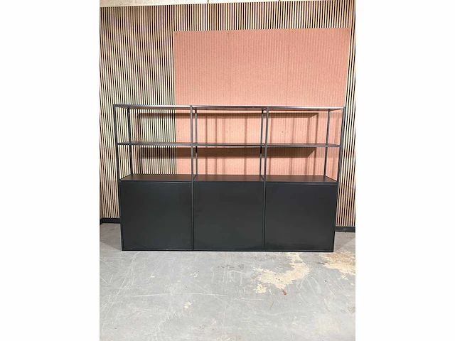 Industriële kast 240 x 45 x 160 cm - afbeelding 1 van  4