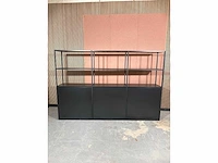 Industriële kast 240 x 45 x 160 cm