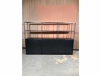 Industriële kast 240 x 45 x 160 cm - afbeelding 2 van  4