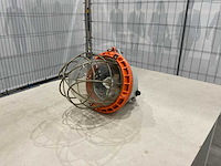 Industriële kooi lamp - afbeelding 2 van  6