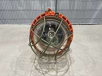 Industriële kooi lamp - afbeelding 4 van  6