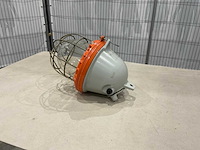 Industriële kooi lamp - afbeelding 1 van  6