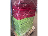 Industriële kruk - voorzien van twee gekleurde zittingen (2x) - afbeelding 4 van  12