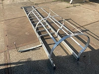 Industriële ladder met valbeveiligingskooi - afbeelding 5 van  5
