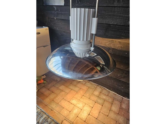 Industriële lamp, louis poulsen, type 57 41 950 730 airport, wit - afbeelding 3 van  11