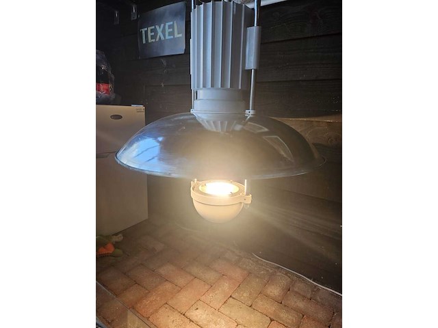 Industriële lamp, louis poulsen, type 57 41 950 730 airport, wit - afbeelding 9 van  11