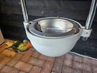 Industriële lamp, louis poulsen, type 57 41 950 730 airport, wit - afbeelding 11 van  11