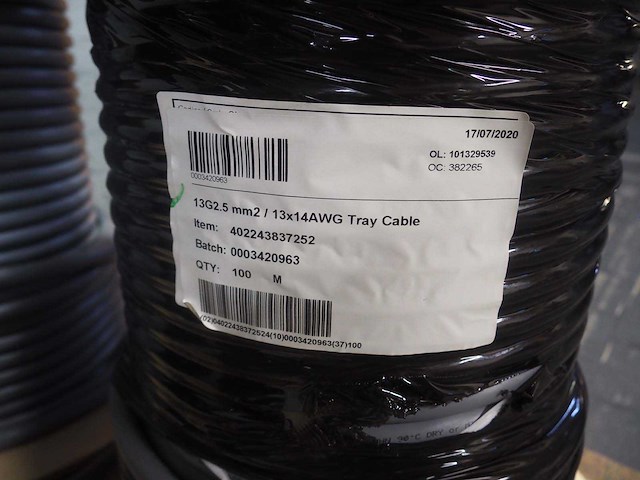 Industriele meeraderige kabel (178kg incl pallet) - afbeelding 5 van  7