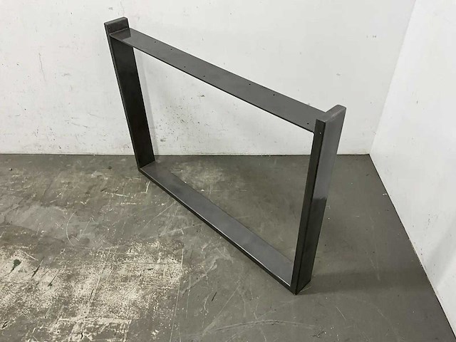 Industriële metalen tafelpoot (2x) - afbeelding 1 van  6