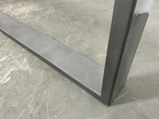 Industriële metalen tafelpoot (2x) - afbeelding 4 van  6
