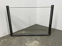 Industriële metalen tafelpoot (2x) - afbeelding 5 van  6