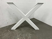 Industriële metalen tafelpoot (2x) - afbeelding 3 van  6