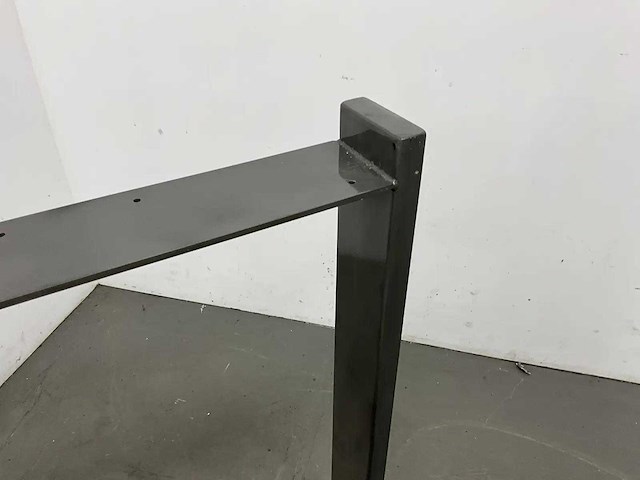 Industriële metalen tafelpoot (2x) - afbeelding 6 van  6