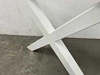 Industriële metalen tafelpoot (2x) - afbeelding 5 van  6