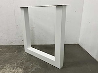 Industriële metalen tafelpoot (2x) - afbeelding 3 van  3