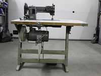 Industriele naaitafel adler, machineunmmer kl167-273kt0. afmeting 106 x 50 cm. in hoogte verstelbaar. - afbeelding 5 van  6