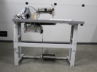 Industriele naaitafel global, type wf955. afmeting 105 x 55 cm. incompleet, werking onbekend. - afbeelding 5 van  5