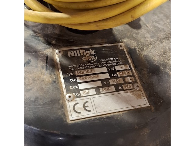 Industriële nat-droogzuiger, nilfisk, sol 3000, 2009 - afbeelding 6 van  8