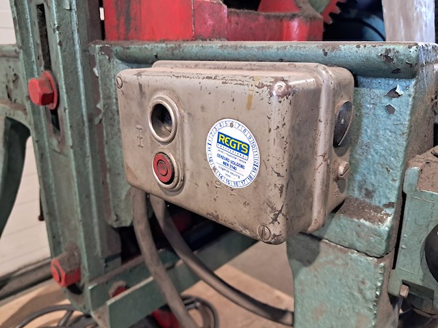 Industriële pers, groen - afbeelding 9 van  13