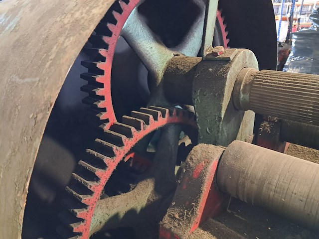 Industriële pers, groen - afbeelding 13 van  13