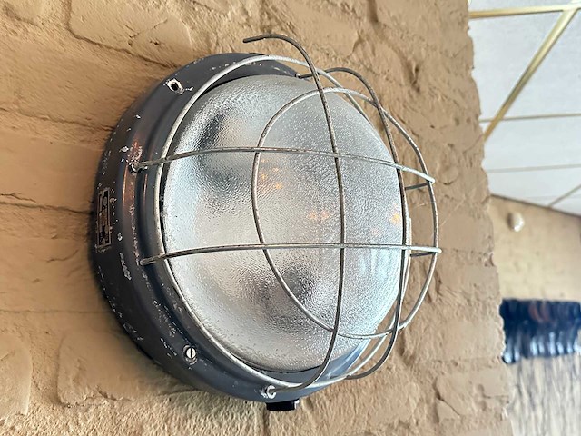 Industriële plafondlamp (6x) - afbeelding 1 van  3