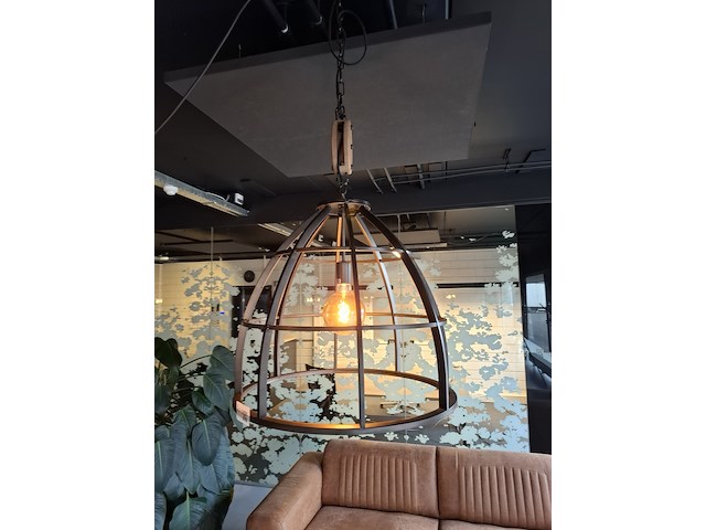 Industriële plafondlamp - afbeelding 1 van  4