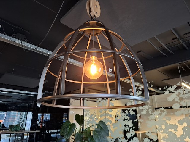 Industriële plafondlamp - afbeelding 4 van  4