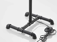Industriële retro vloerlamp 3 lichts - afbeelding 8 van  10