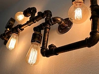Industriële retro wandlamp 3 lichts + 5 lichts - afbeelding 12 van  12