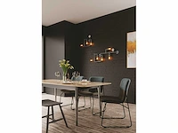 Industriële retro wandlamp 5 lichts - afbeelding 8 van  8