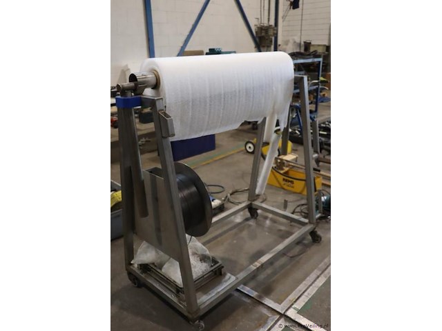Industriële rolhouder/dispenserwagen - afbeelding 1 van  11