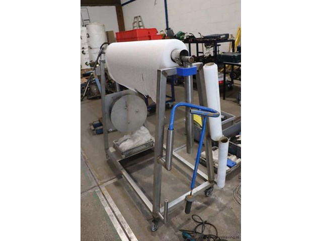 Industriële rolhouder/dispenserwagen - afbeelding 4 van  11