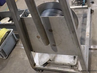 Industriële rolhouder/dispenserwagen - afbeelding 7 van  11