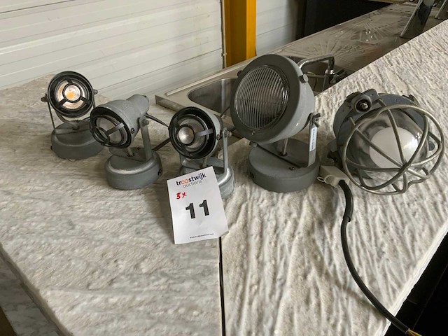 Industriële spot (4x) - afbeelding 8 van  9