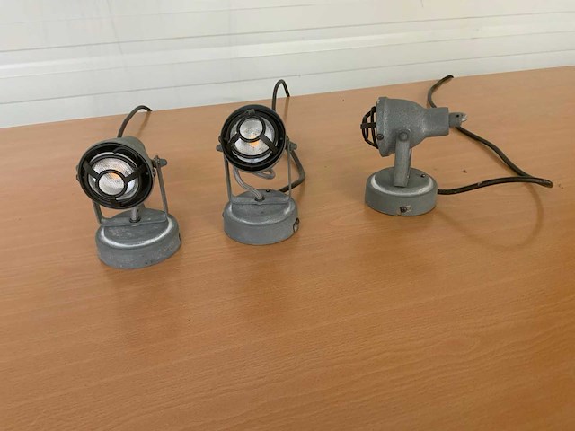 Industriële spot (4x) - afbeelding 1 van  9