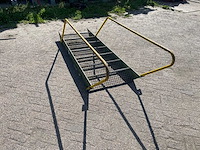 Industriele stalen steektrap 2,60 x 0,90 meter - afbeelding 3 van  7