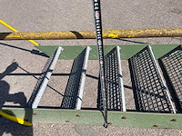 Industriele stalen steektrap 2,60 x 0,90 meter - afbeelding 7 van  7