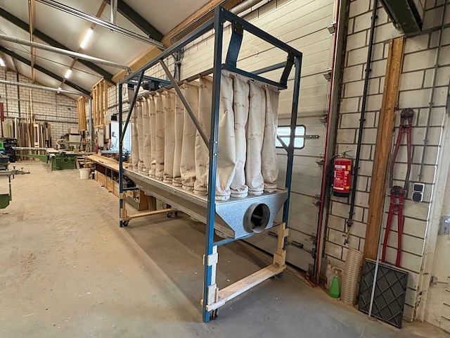 Industriële stoffilter / zakkenfilter - afbeelding 1 van  10