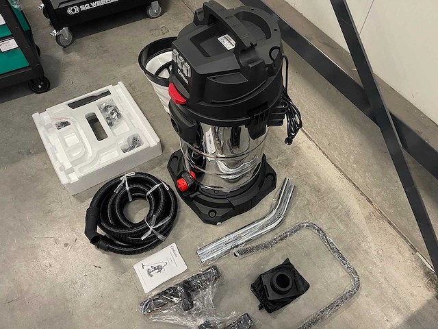 Industriële stofzuiger - kremer kr100ls - afbeelding 3 van  9