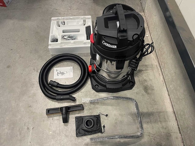 Industriële stofzuiger - kremer kr65ls - afbeelding 10 van  10