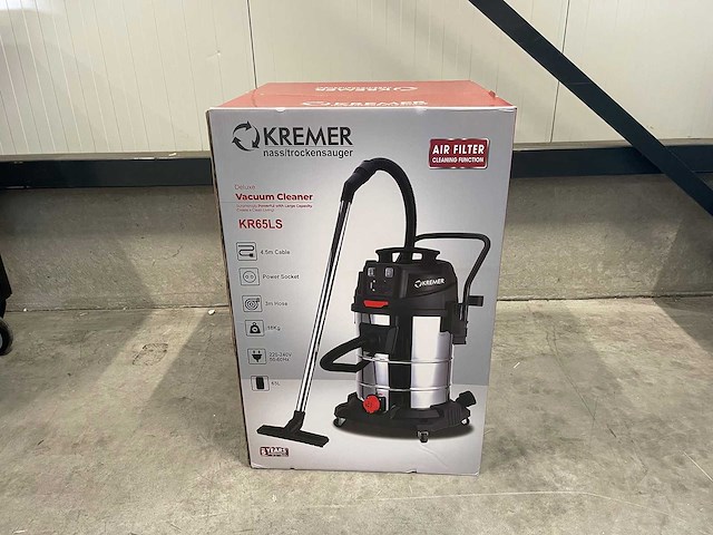 Industriële stofzuiger - kremer kr65ls - afbeelding 9 van  10