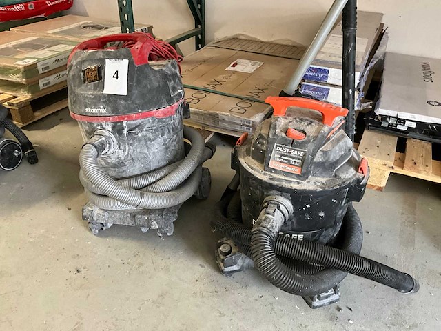 Industriële stofzuiger (2x) - afbeelding 1 van  6