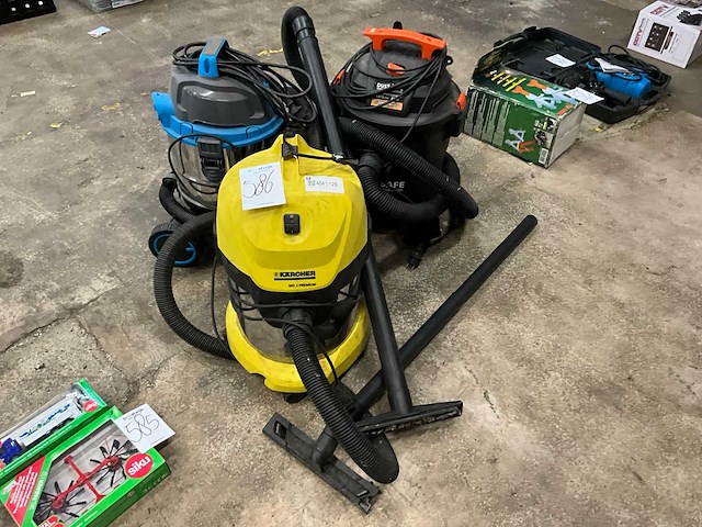 Industriële stofzuiger (3x) - afbeelding 1 van  2