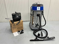 Industriële stofzuiger 80l nat/droog en spotcleaner krachtige stoomreiniging