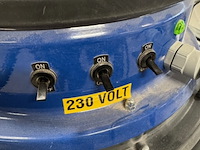 Industriële stofzuiger blastrac, bdc-1330, blauw - afbeelding 6 van  6