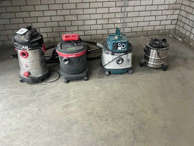 Industriële stofzuiger divers (4x) - afbeelding 2 van  3