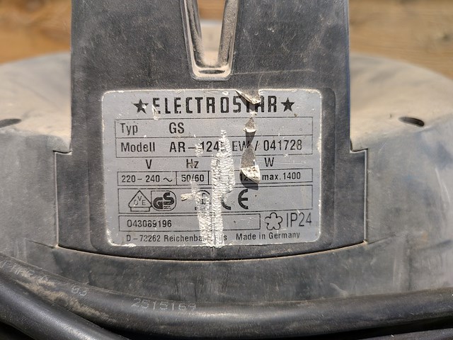 Industriële stofzuiger, electrostar, gs ar-1245 - afbeelding 7 van  7